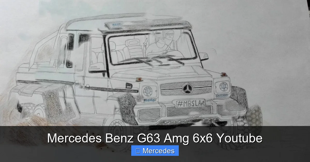 Mercedes Benz G63 Amg 6x6 Youtube
