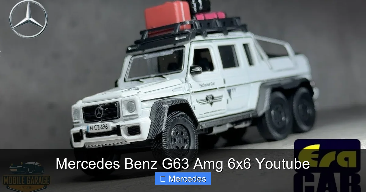 Mercedes Benz G63 Amg 6x6 Youtube