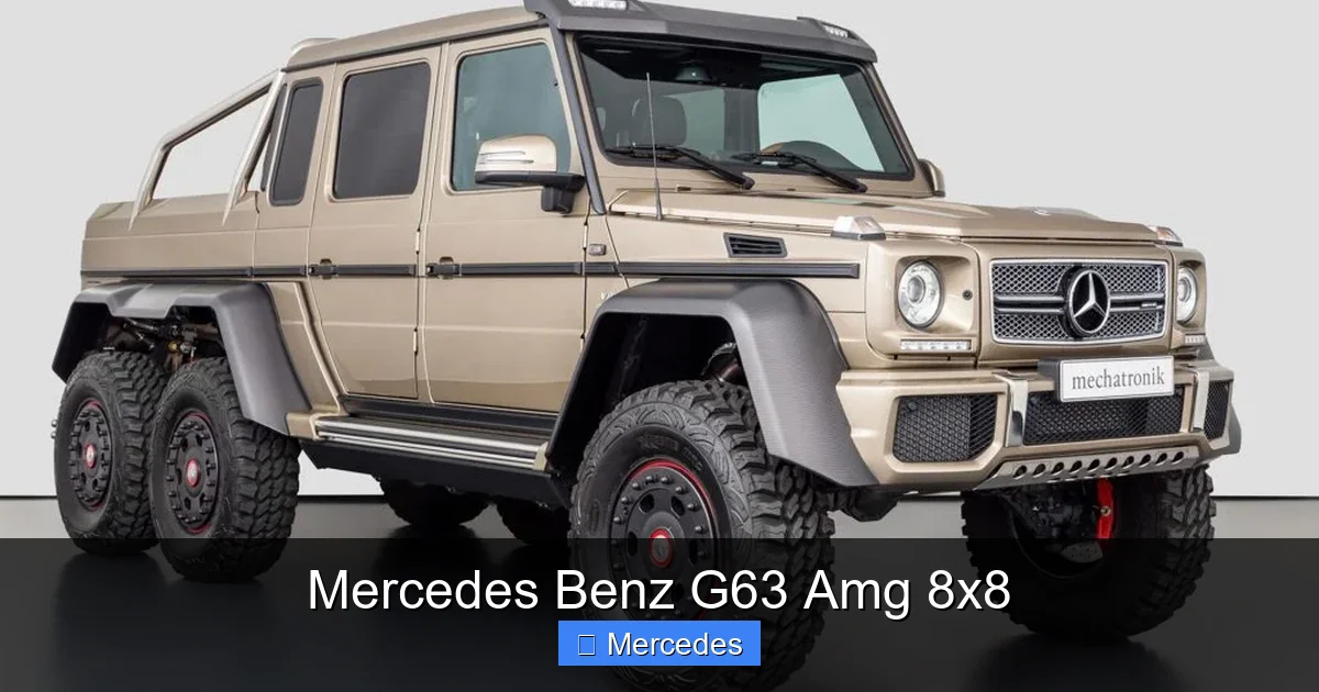 Mercedes Benz G63 Amg 8x8
