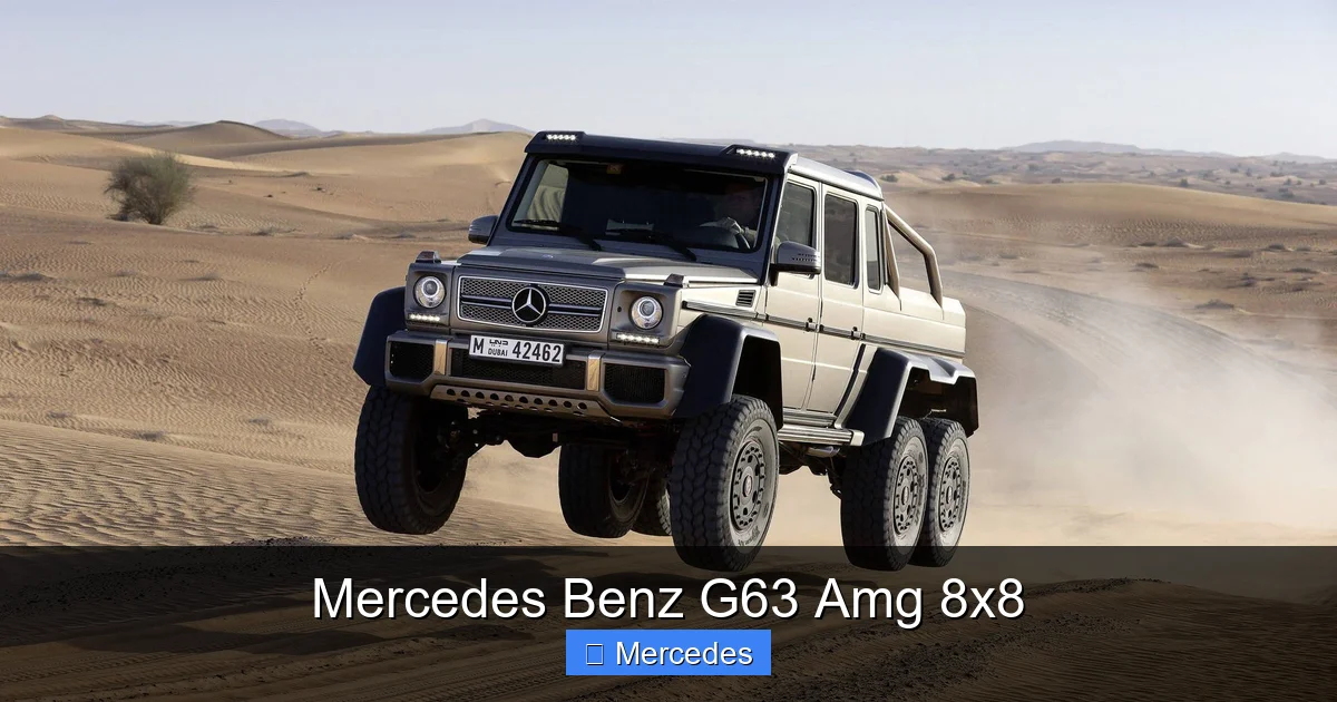Mercedes Benz G63 Amg 8x8