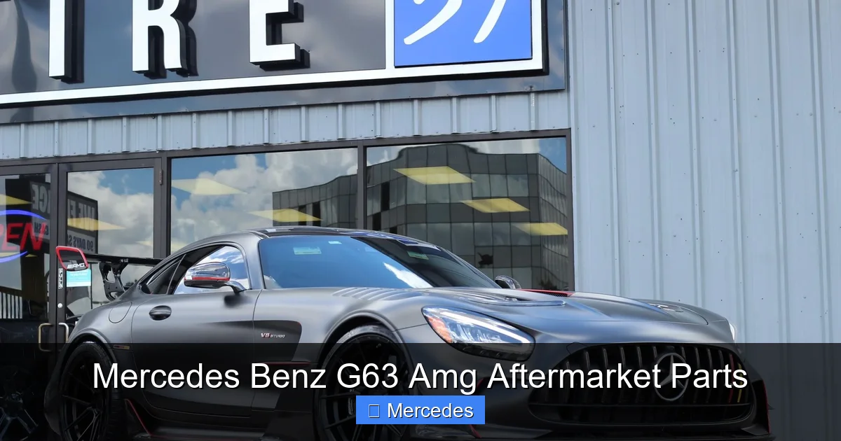 Mercedes Benz G63 Amg Aftermarket Parts