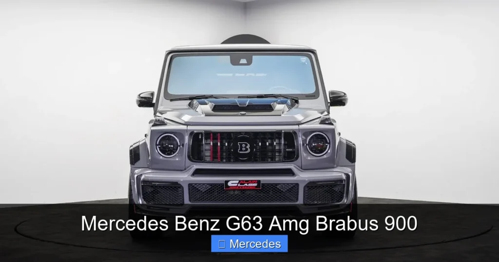 Mercedes Benz G63 Amg Brabus 900