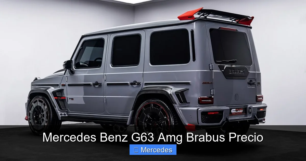 Mercedes Benz G63 Amg Brabus Precio