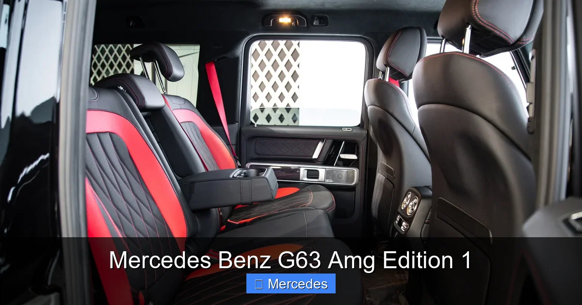 Mercedes Benz G63 Amg Edition 1