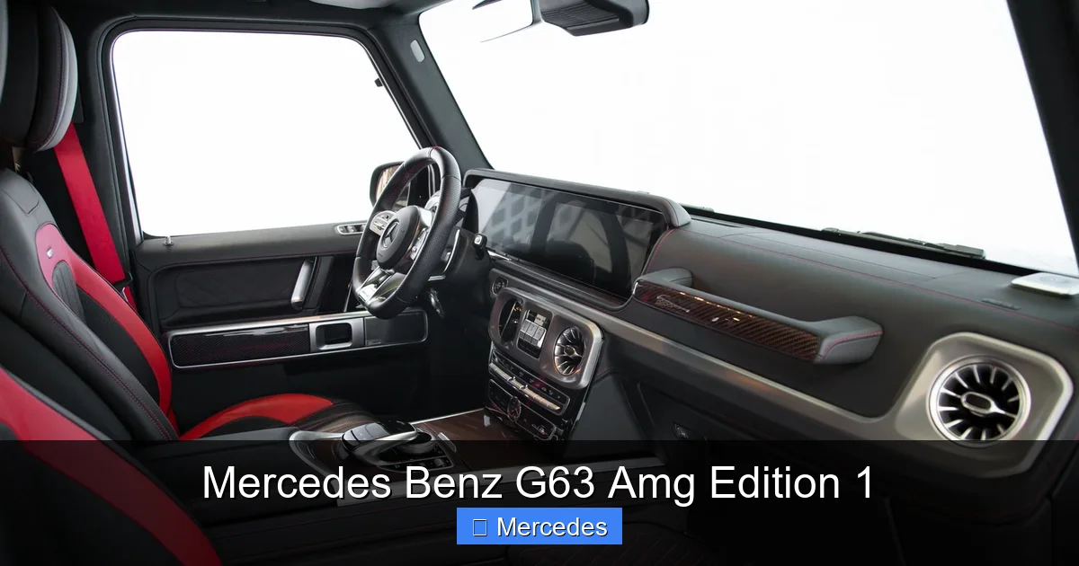 Mercedes Benz G63 Amg Edition 1