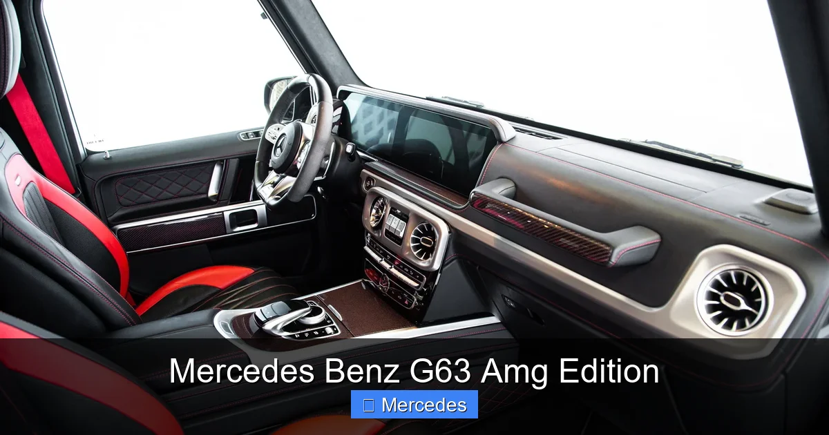 Mercedes Benz G63 Amg Edition