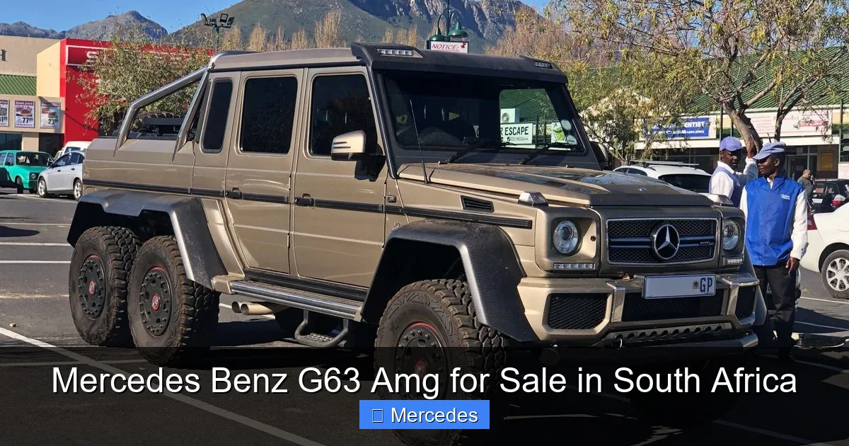 Mercedes Benz G63 Amg for Sale in South Africa
