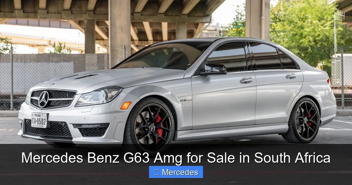 Mercedes Benz G63 Amg for Sale in South Africa