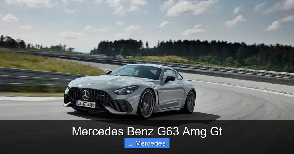Mercedes Benz G63 Amg Gt