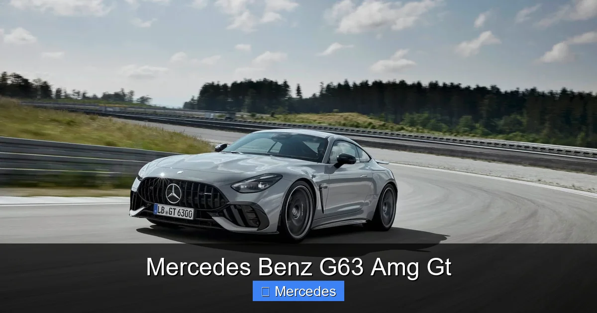 Mercedes Benz G63 Amg Gt