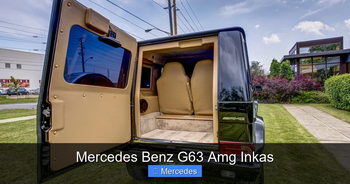 Mercedes Benz G63 Amg Inkas