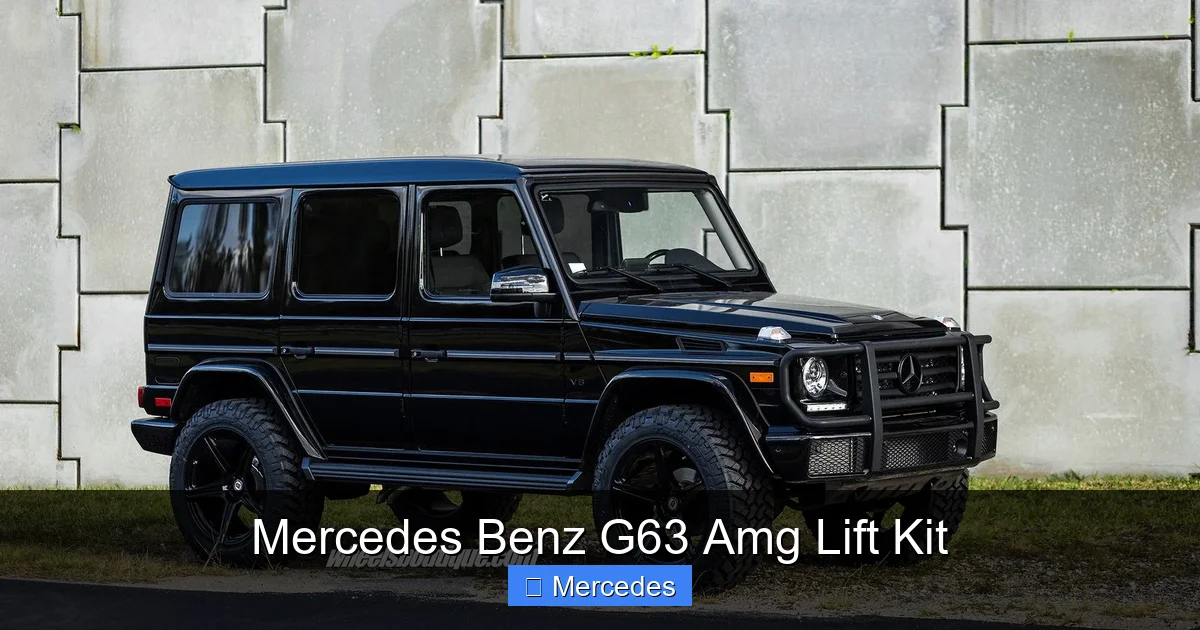 Mercedes Benz G63 Amg Lift Kit