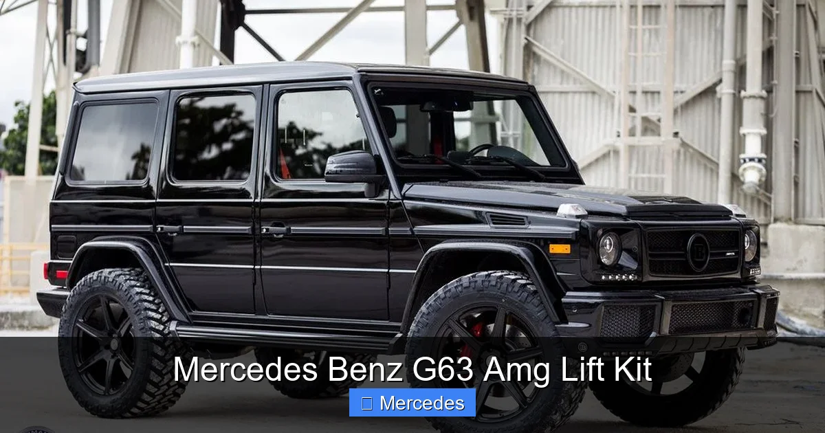 Mercedes Benz G63 Amg Lift Kit