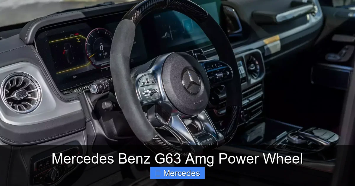Mercedes Benz G63 Amg Power Wheel