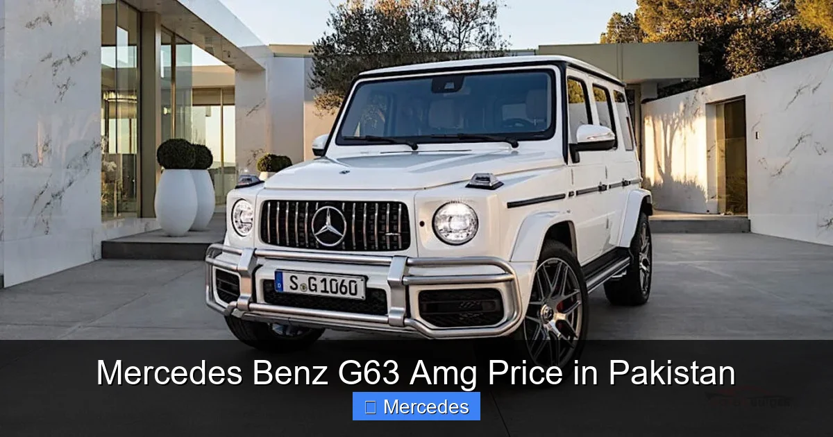 Mercedes Benz G63 Amg Price in Pakistan