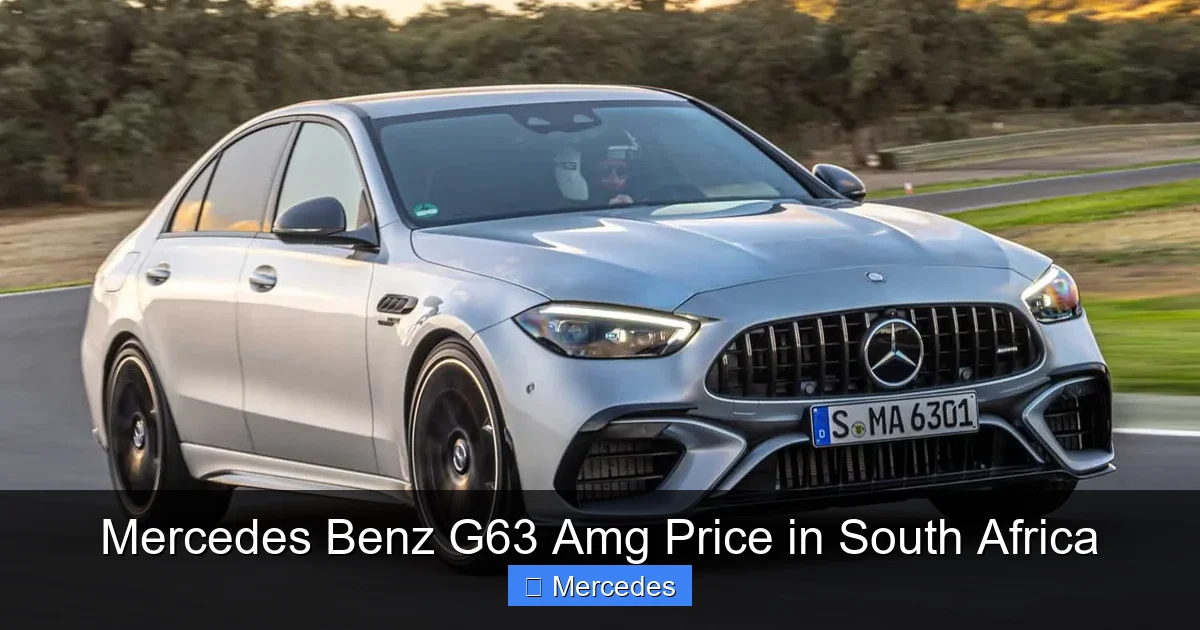 Mercedes Benz G63 Amg Price in South Africa