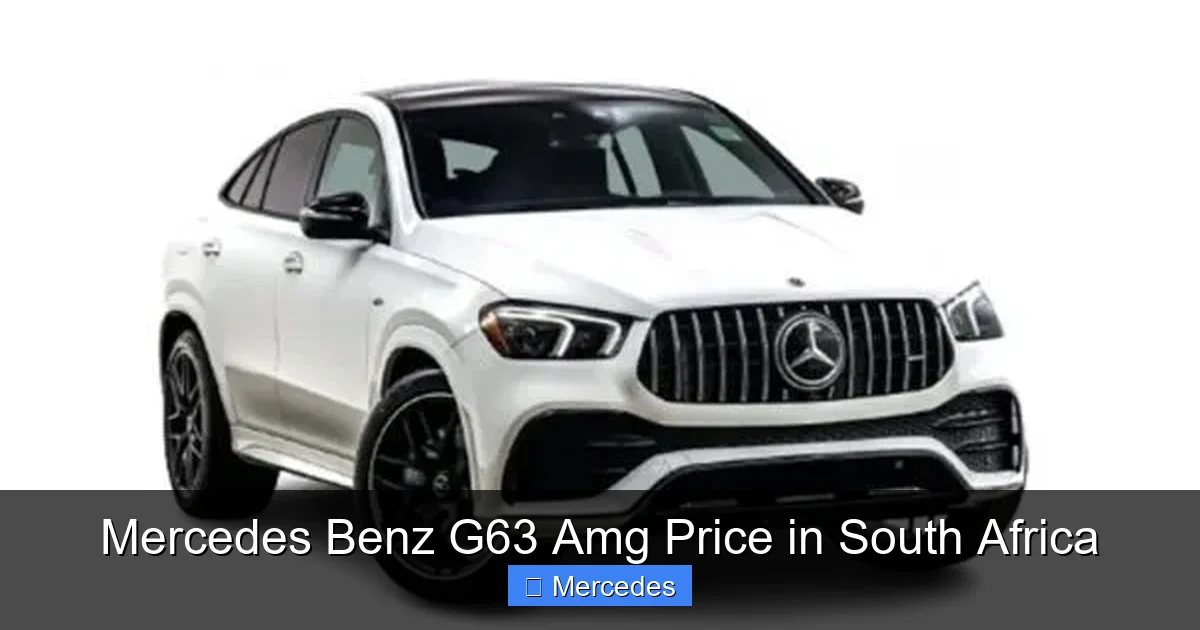 Mercedes Benz G63 Amg Price in South Africa