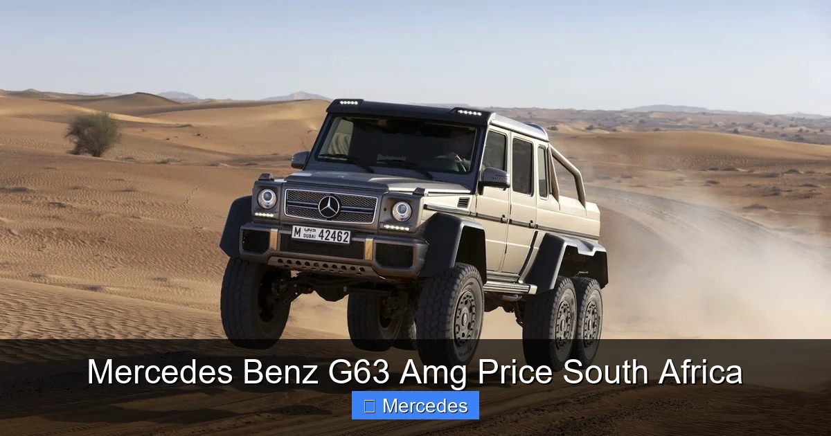 Mercedes Benz G63 Amg Price South Africa