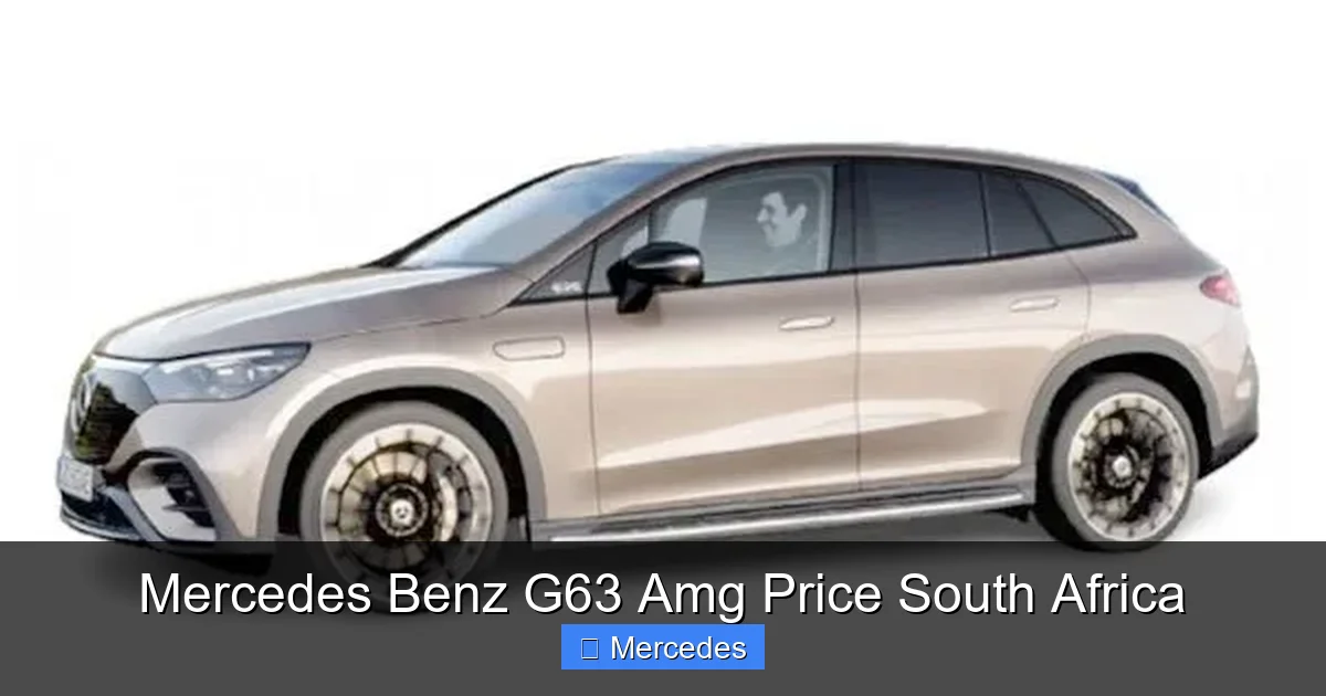 Mercedes Benz G63 Amg Price South Africa