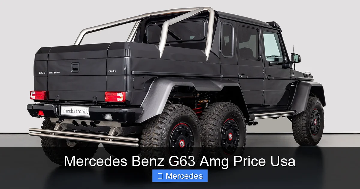 Mercedes Benz G63 Amg Price Usa