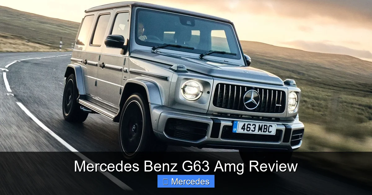 Mercedes Benz G63 Amg Review