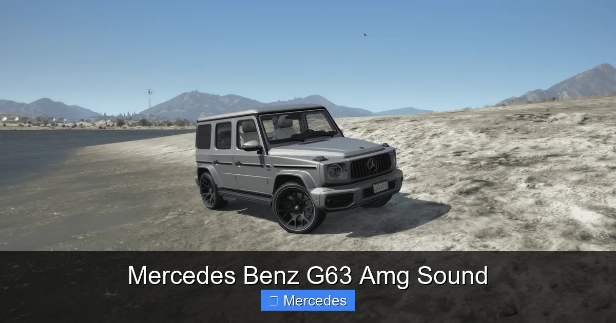Mercedes Benz G63 Amg Sound