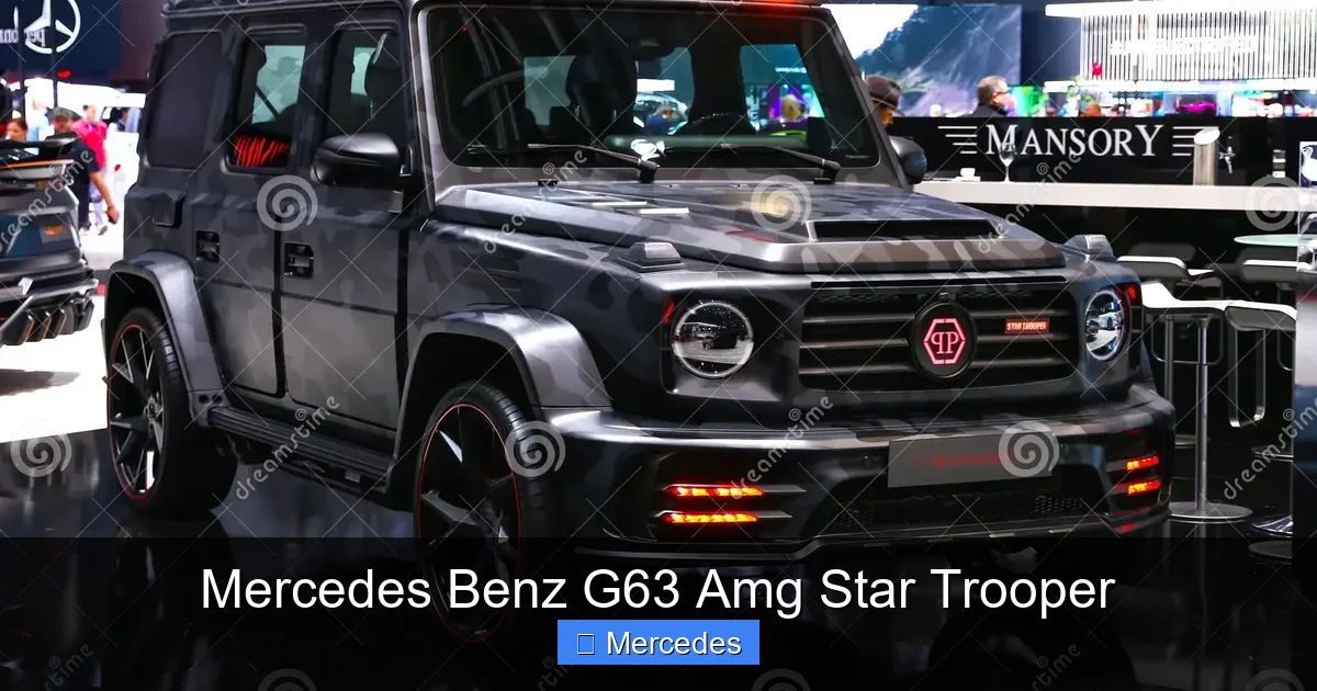 Mercedes Benz G63 Amg Star Trooper