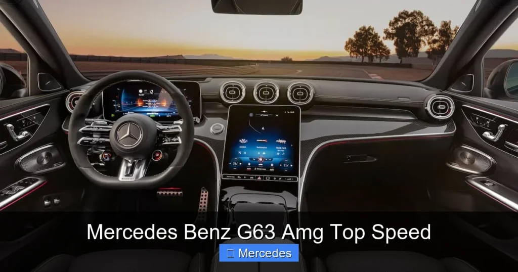 Mercedes Benz G63 Amg Top Speed