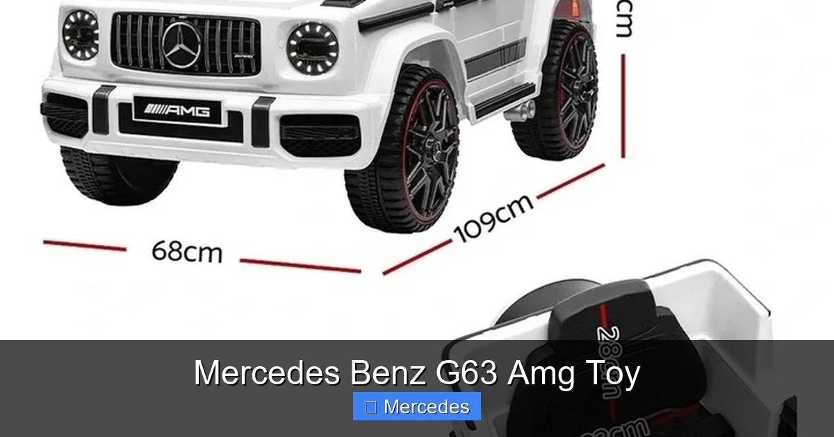 Mercedes Benz G63 Amg Toy
