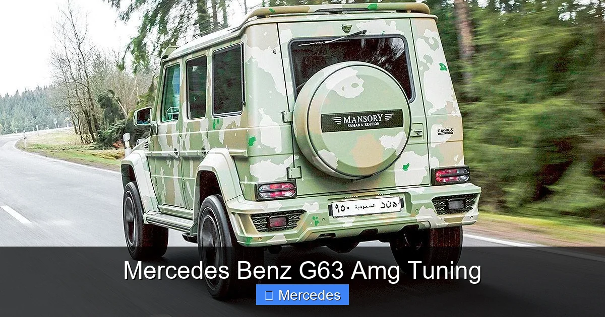 Mercedes Benz G63 Amg Tuning