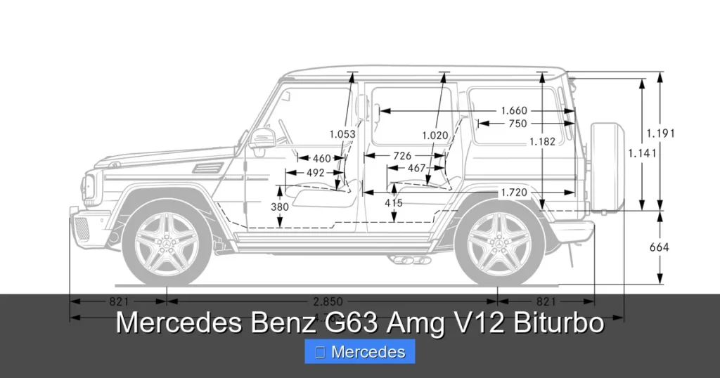Mercedes Benz G63 Amg V12 Biturbo