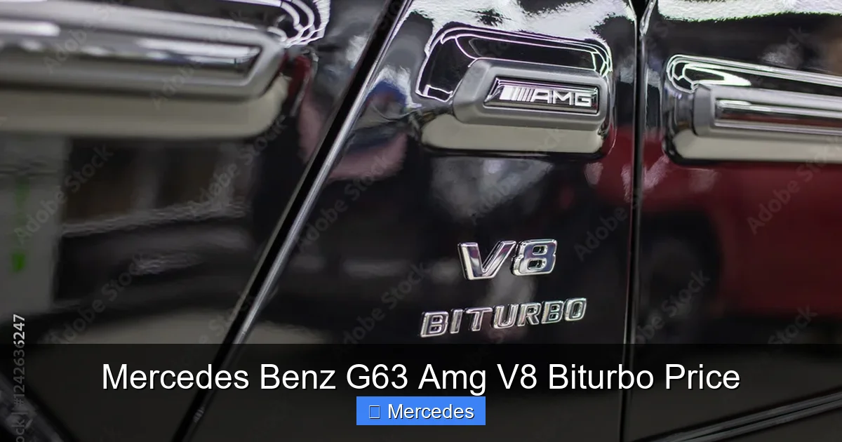 Mercedes Benz G63 Amg V8 Biturbo Price