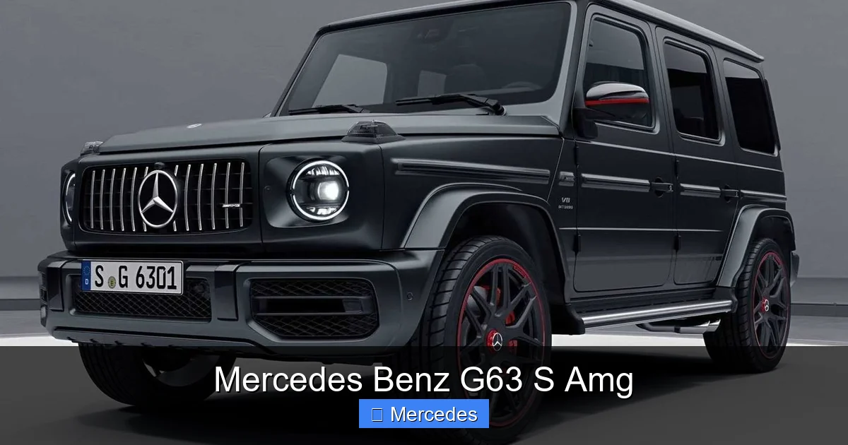 Mercedes Benz G63 S Amg