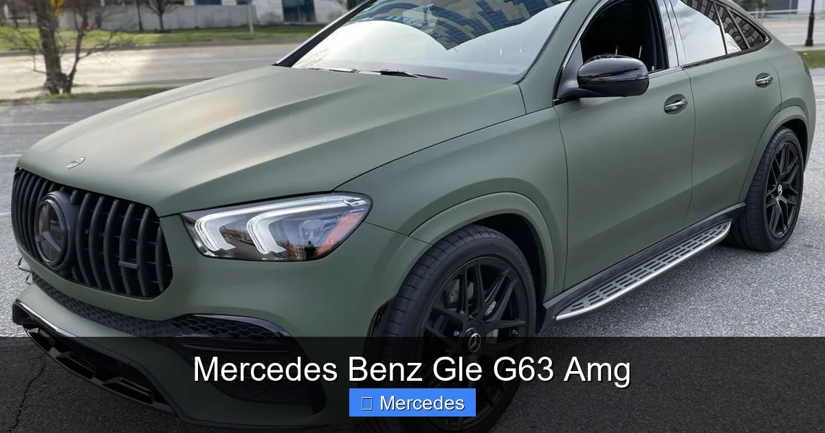 Mercedes Benz Gle G63 Amg