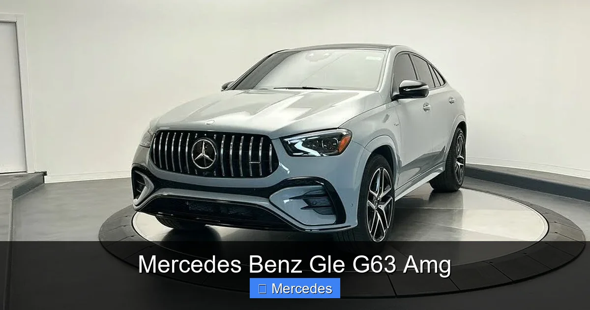 Mercedes Benz Gle G63 Amg