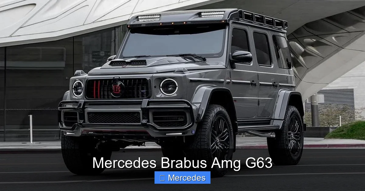 Mercedes Brabus Amg G63