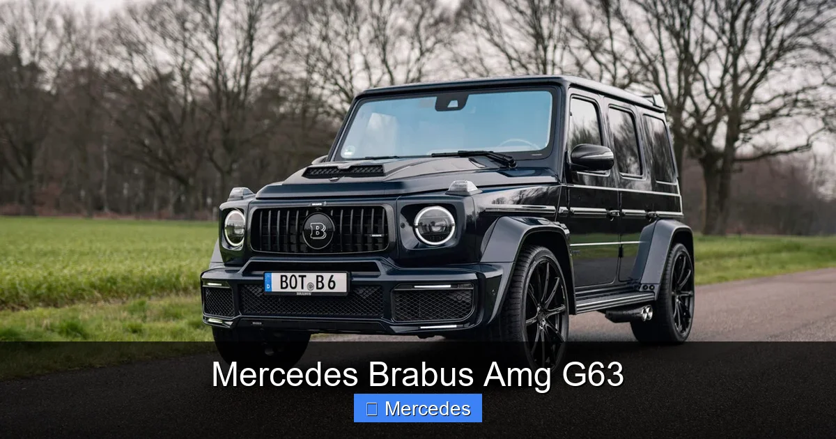 Mercedes Brabus Amg G63