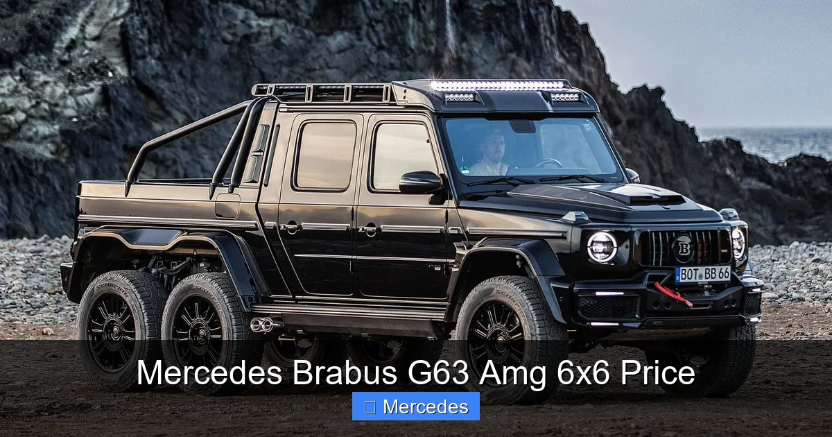 Mercedes Brabus G63 Amg 6x6 Price