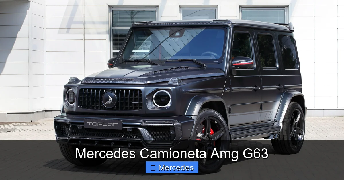 Mercedes Camioneta Amg G63