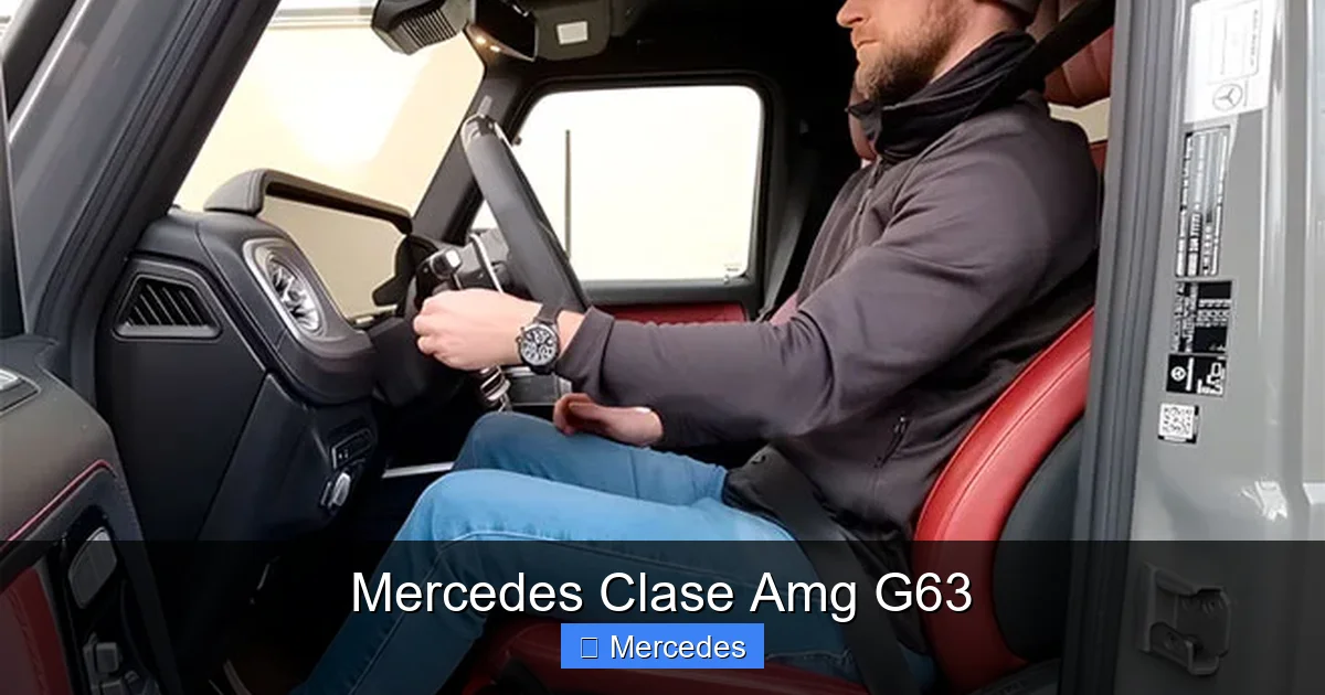Mercedes Clase Amg G63