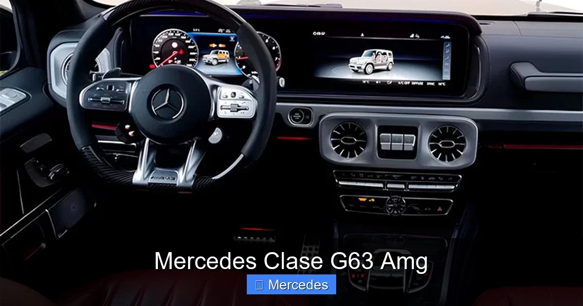 Mercedes Clase G63 Amg