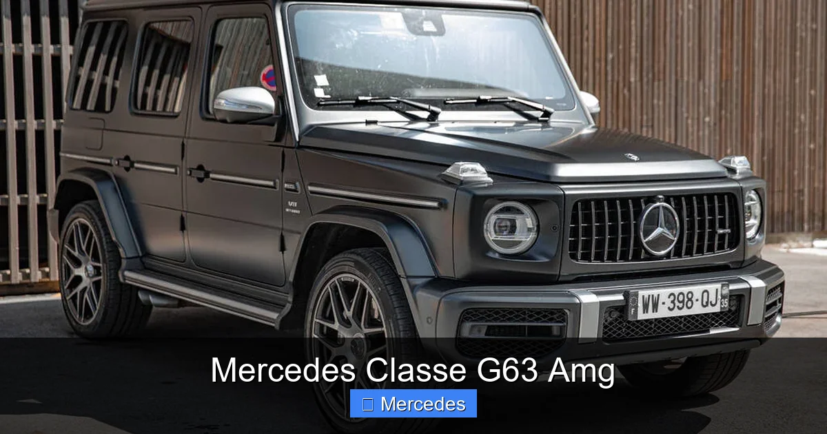 Mercedes Classe G63 Amg