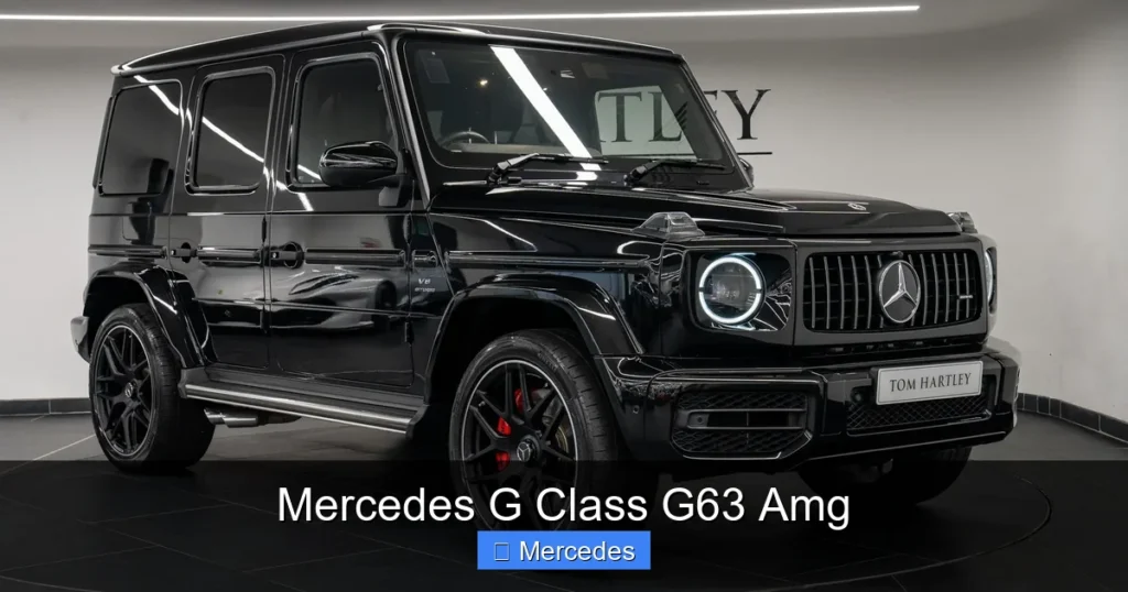 Mercedes G Class G63 Amg