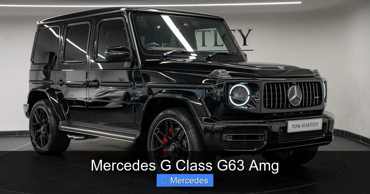 Mercedes G Class G63 Amg