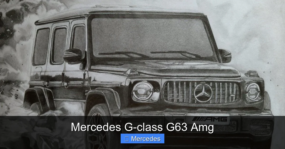 Mercedes G-class G63 Amg
