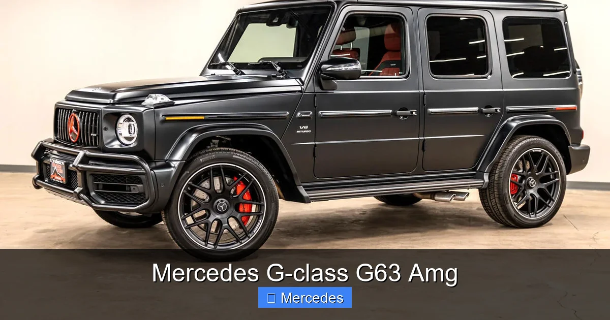 Mercedes G-class G63 Amg