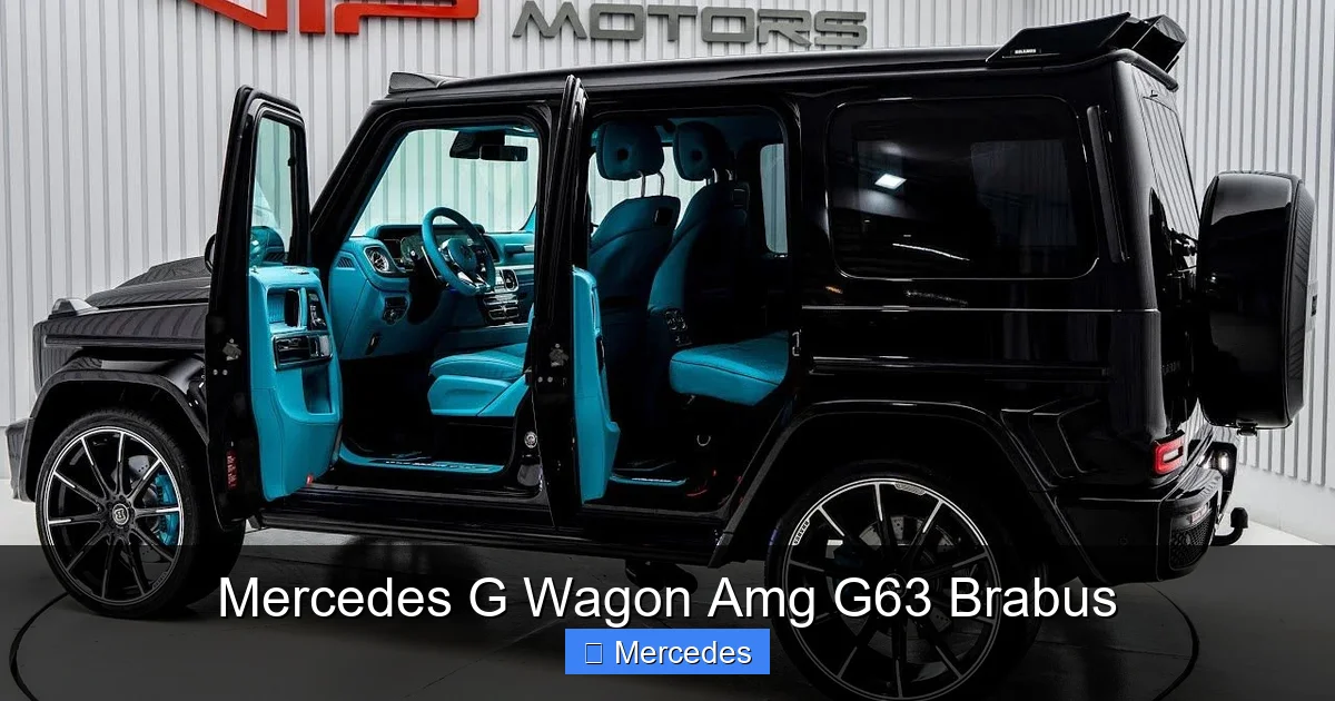 Mercedes G Wagon Amg G63 Brabus