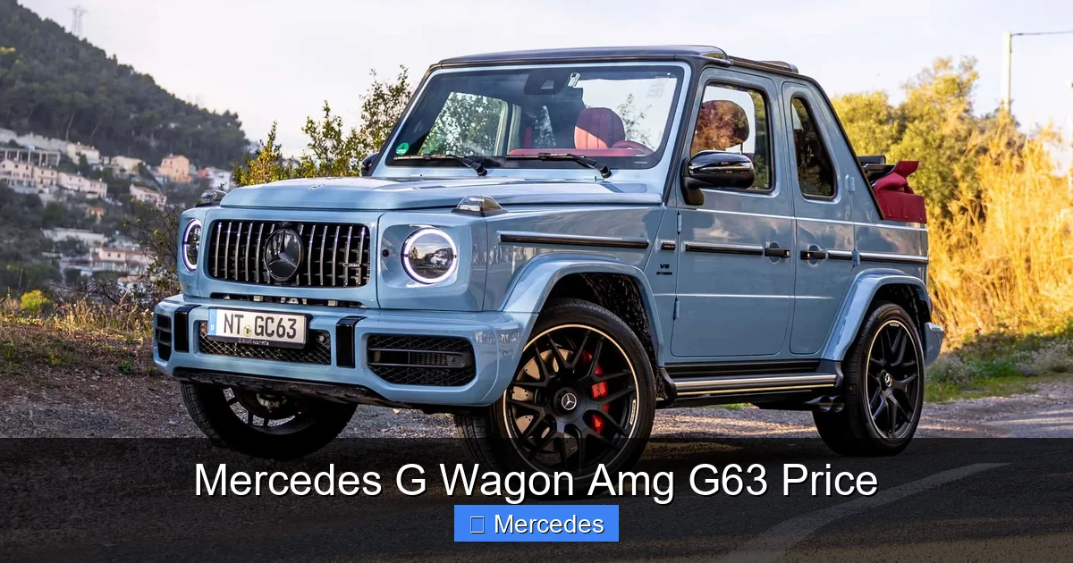 Mercedes G Wagon Amg G63 Price