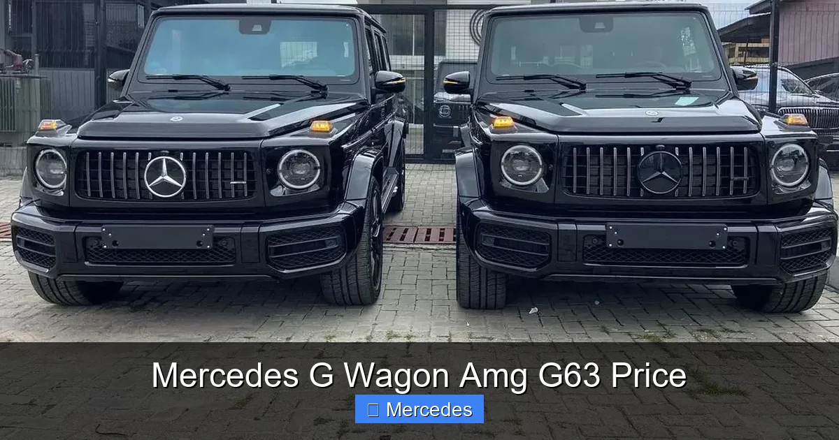 Mercedes G Wagon Amg G63 Price
