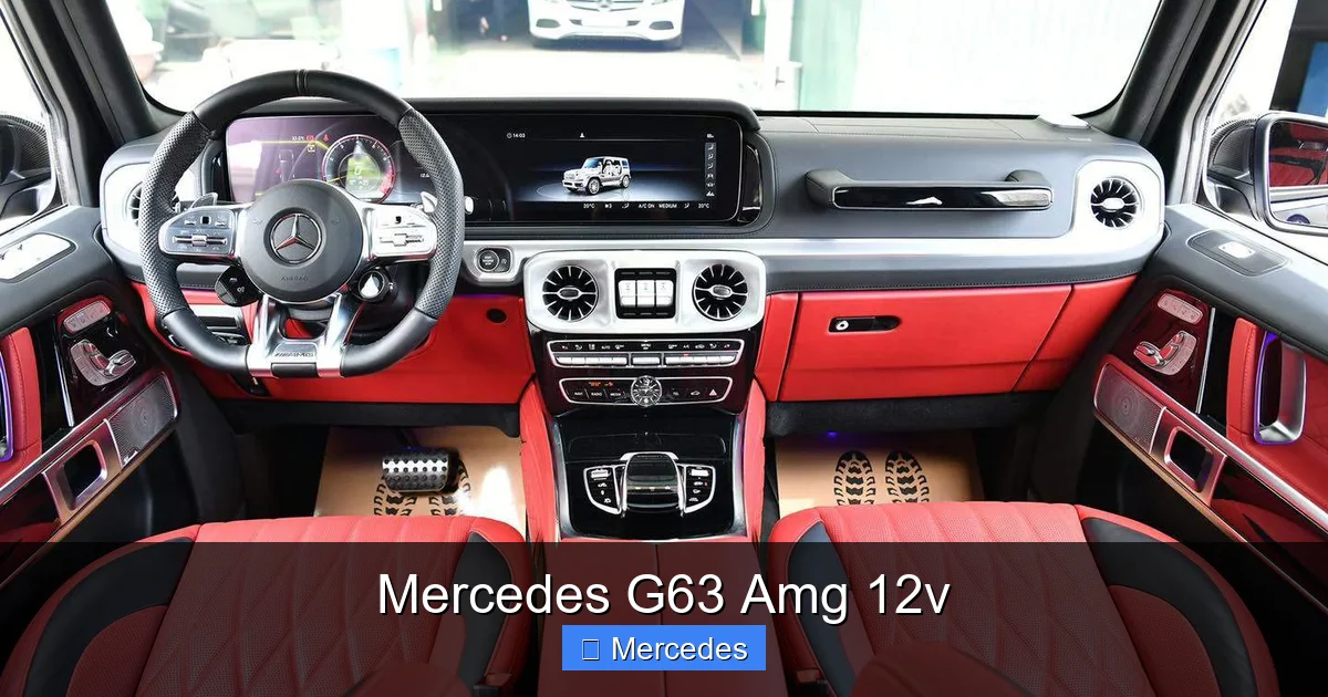 Mercedes G63 Amg 12v